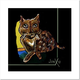 Tortie Cats Rawk! Posters and Art